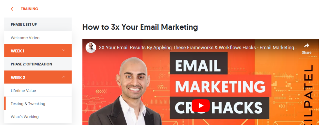 Email Marketing Unlocked – Neil Patel