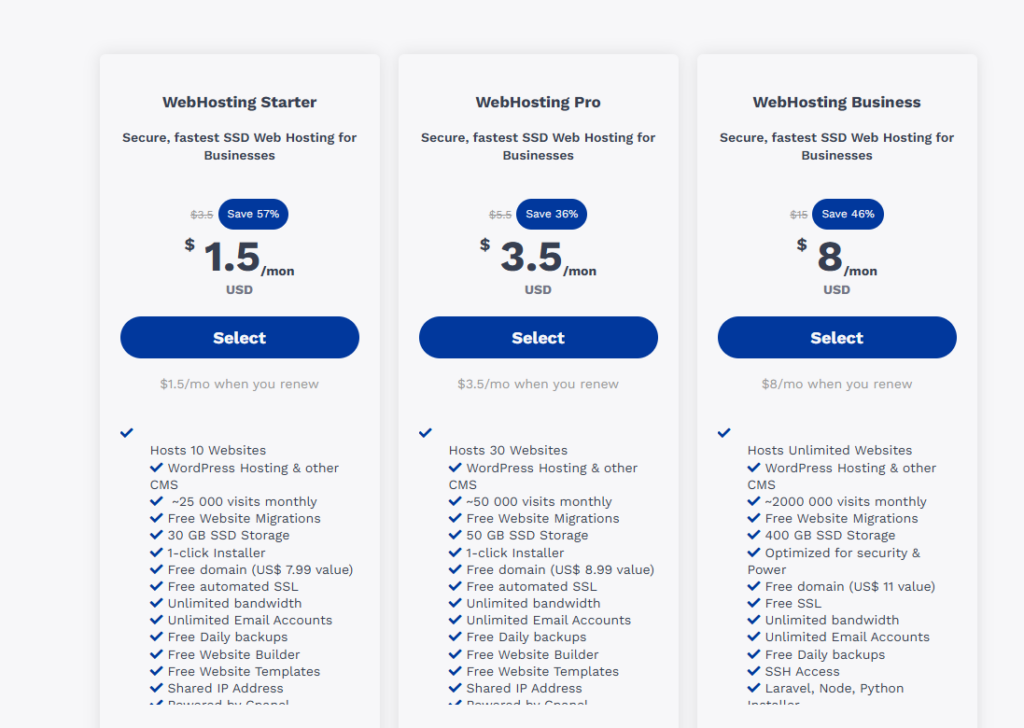 TrueHost provides shared and VPS hosting with strong performance and security features