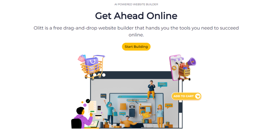 OLITT, website builder for authors