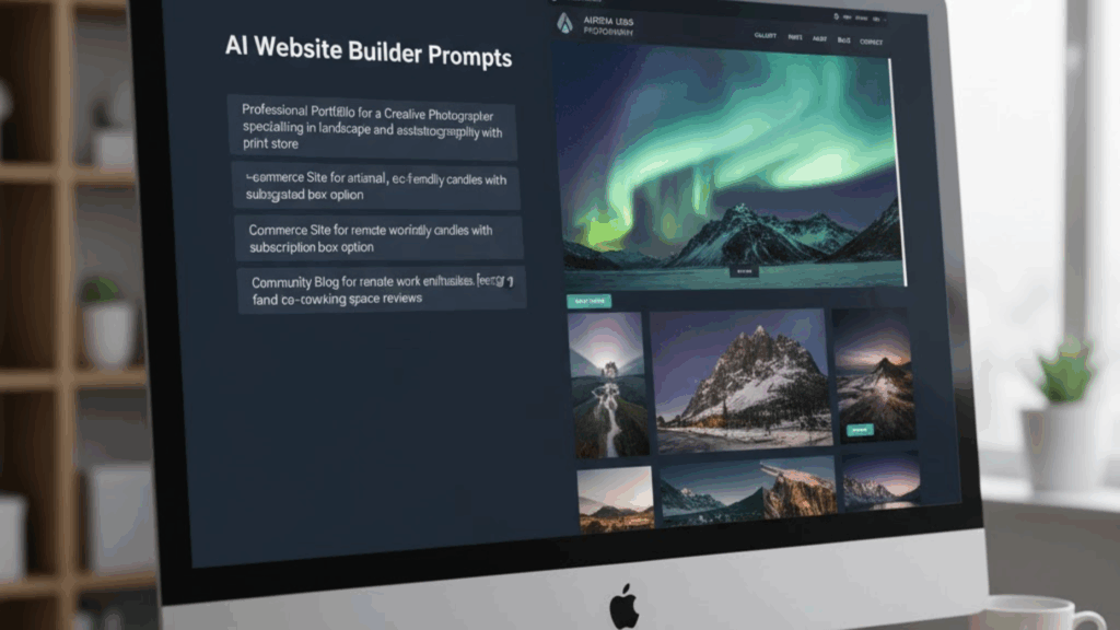 AI Website Builder | How Do Prompts Work in an AI Website Builder?