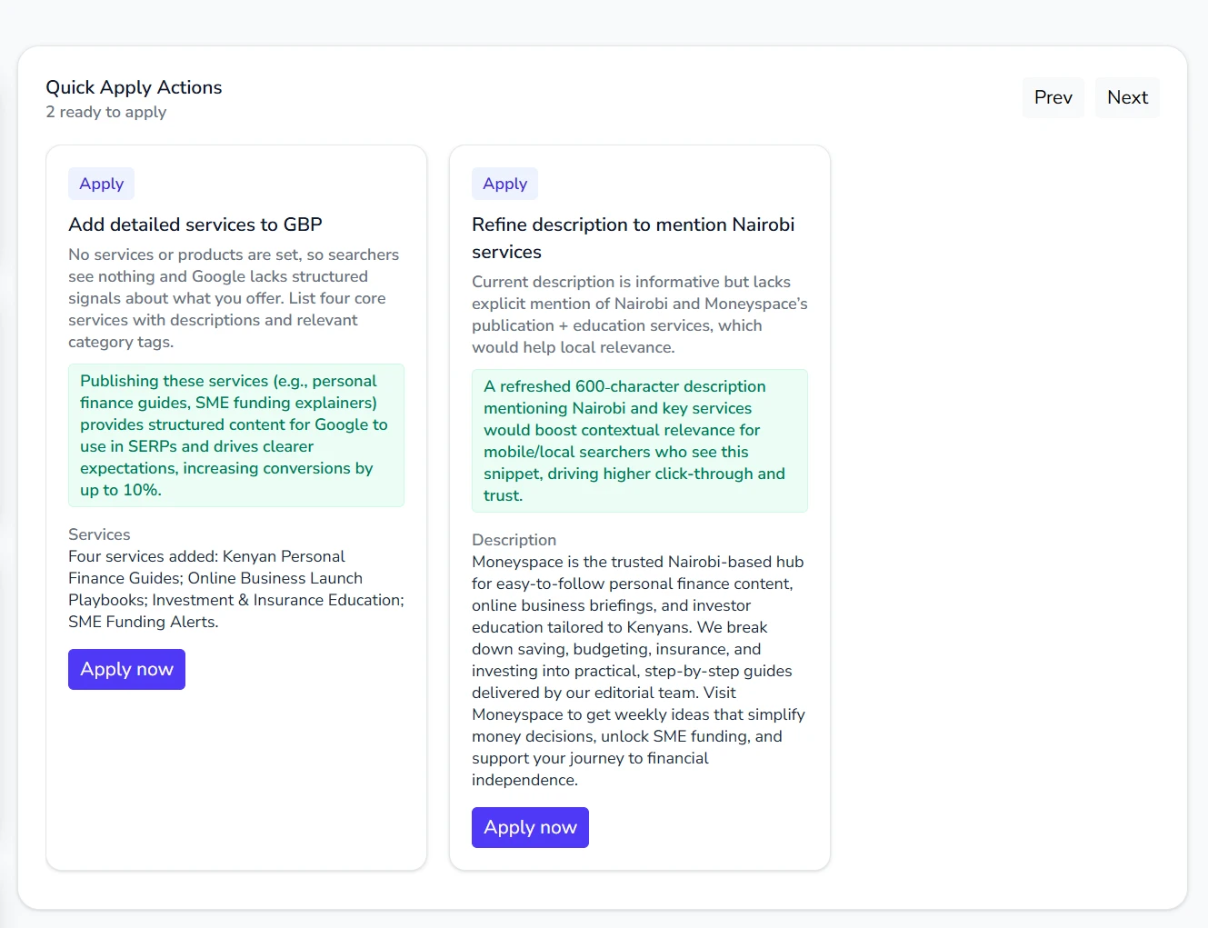 Localforce | Google Business Profile Management Tool | OLITT