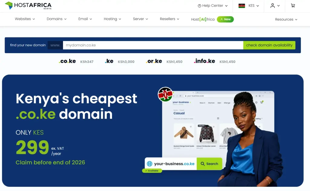 5 Best Domain Registrars In Kenya (2026) 3 Hostafrica